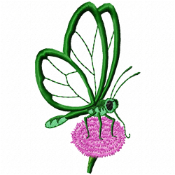 Butterfly Embroidery Design 4 Butterfly Embroidery Design 4